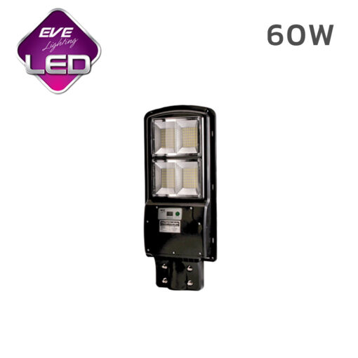 โคมไฟถนน LED โซล่าเซลล์ 60W EVE รุ่น SSL-04
